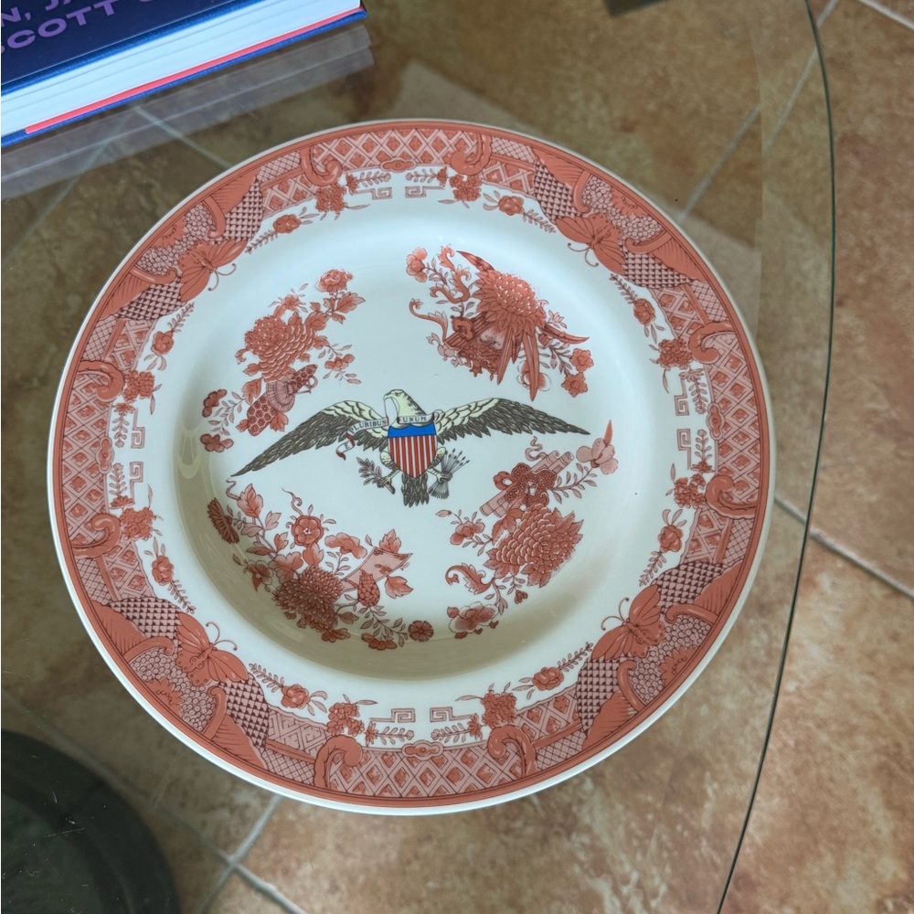 Presidential Inauguration Plate George H.W. Bush
